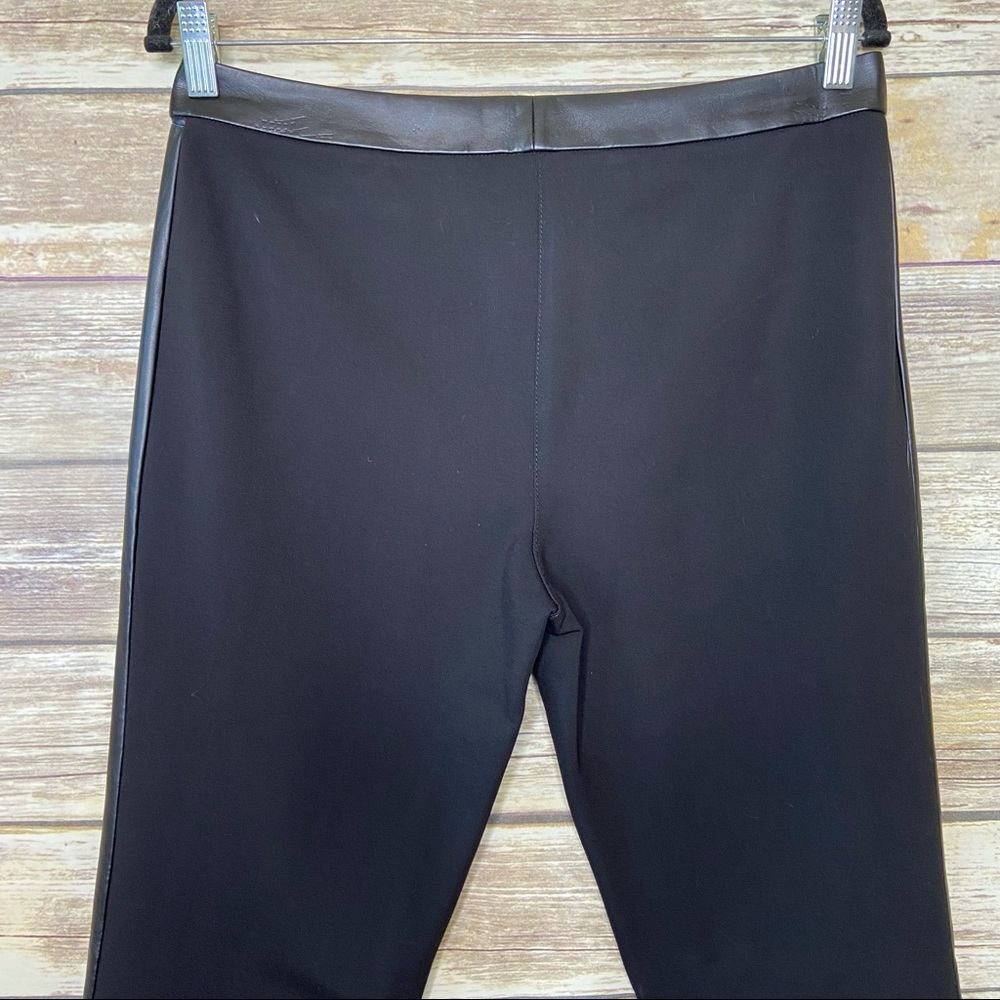 Tory Burch m Mabley Ponte Faux-Leather Pants - Picture 7 of 10